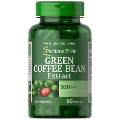 Green Coffee bean Extract 100 mg - 60 caps фото