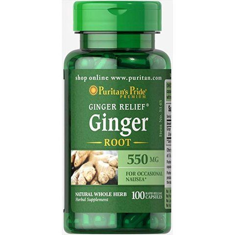 Ginger Root 550 mg - 100 caps фото