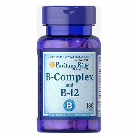 B-Complex B-12 - 180 tabs фото