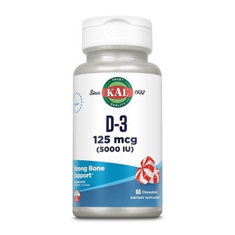 D-3 5000 IU 125mcg - 60 chewables фото