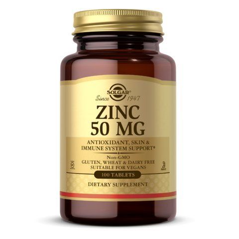 Zinc 50mg - 100 tabs (Повреждена этикетка) фото