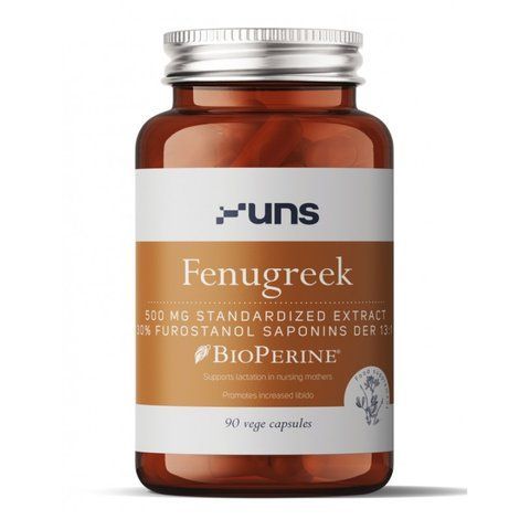 Fenugreek Bioperine - 90 veg caps фото