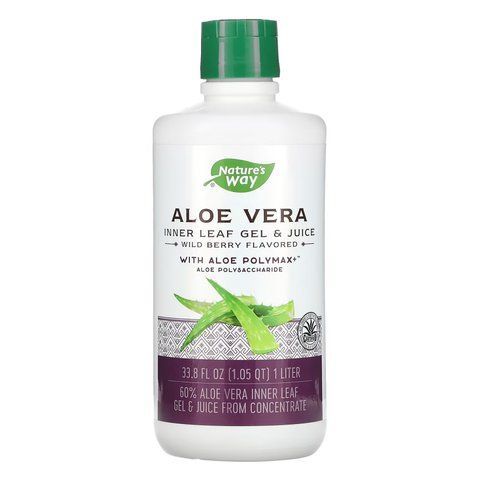 Aloe Vera Gel & Juice (Berry) - 1000 ml фото