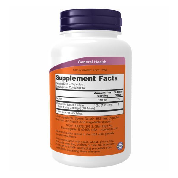 Chondroitin Sulfate 600mg - 120 caps фото