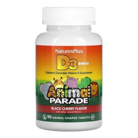 Vit D3 500 IU Chewable - 90 tabs фото