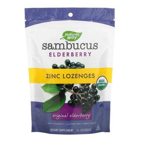 Sambucus Organic Zinc Lozenges - 24 cnt фото