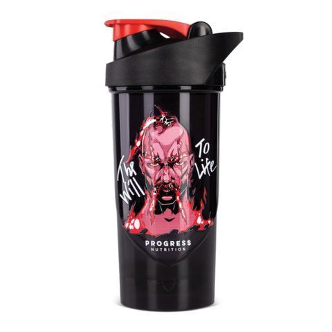 Shaker The Will To Life - 700ml Black-Red фото