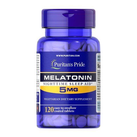 Melatonin 5mg - 120 tabs фото