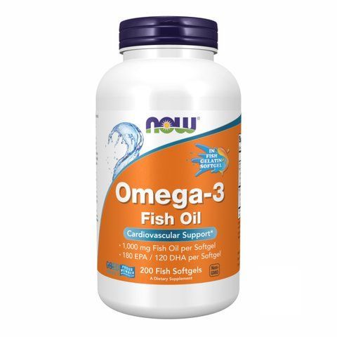 Omega-3 FO 1000mg 180/120 Fish Gelatin - 200 sgels фото
