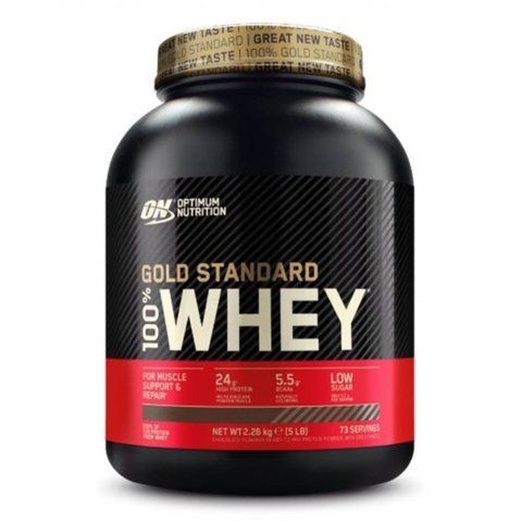 Gold Standard 100% Whey - 2250g Unflavoured фото