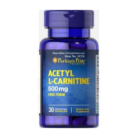 Acetyl L-Carnitine 500mg - 30caps фото