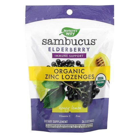 Sambucus Organic Honey Lemon Lozenge - 24ct фото