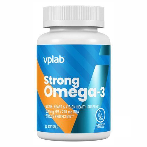Strong Omega 3 - 60 softgels фото