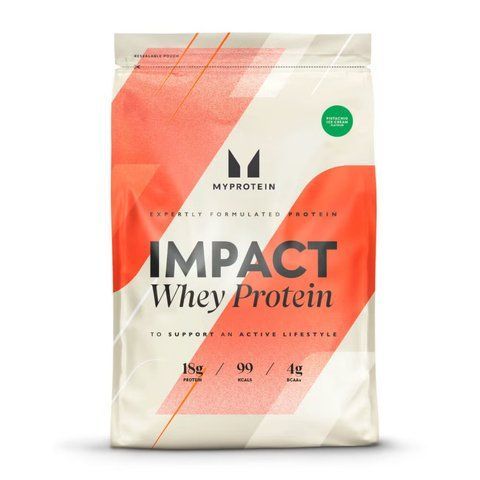 Impact Whey Protein - 1000g Natural Strawberry (Повреждена упаковка) фото