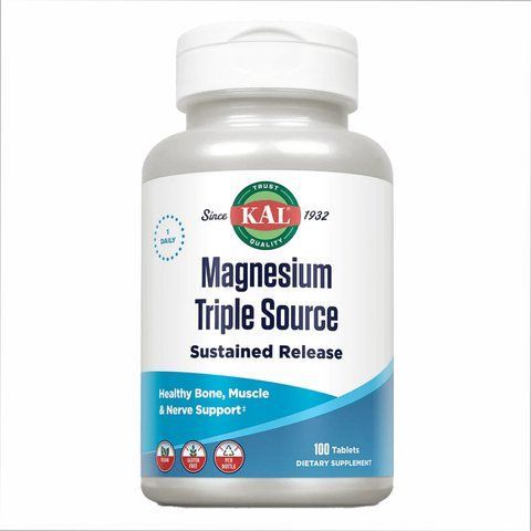 Magnesium Sustained Release Triple Source 500mg - 100 tabs фото