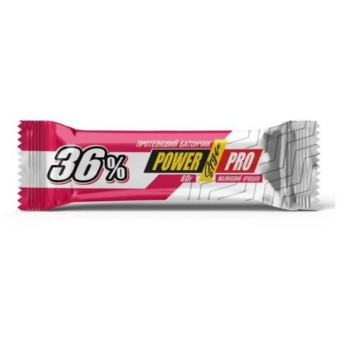 Protein Bar 36% - 20х60g Raspberry Crushon фото