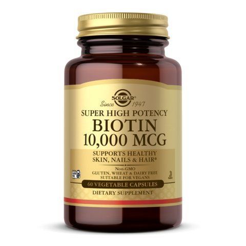 Biotin 10000 mcg - 60 vcaps фото