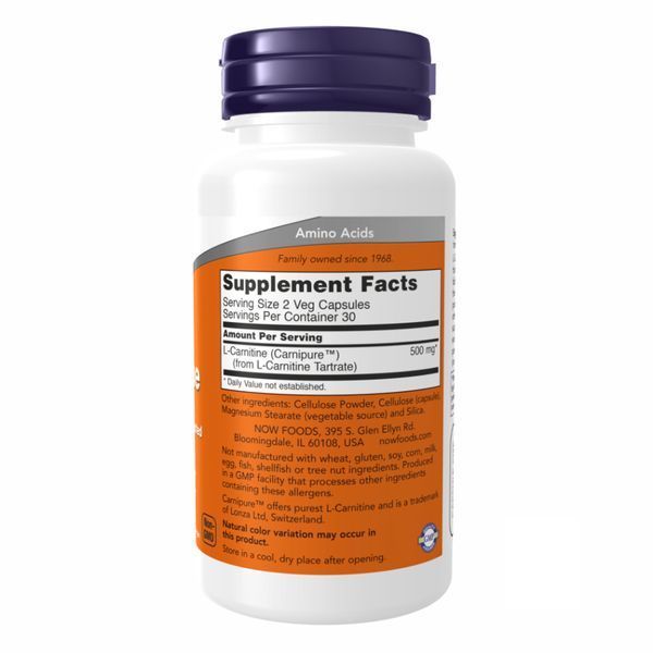 L-Carnitine 250mg - 60 vcaps фото