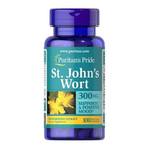 St. Johns Wort Standardized Extract 300mg - 100 caps фото